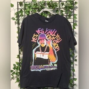 Vintage Graphic Short Sleeve Tee - Black - Unbranded